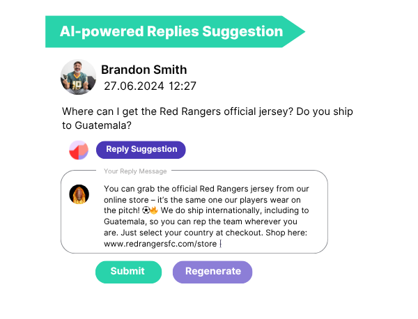 Comment reply